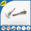 customized steel zinc plated flat head shoulder screw